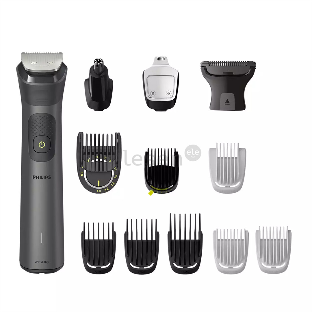 Philips All-in-One Trimmer Series 7000, pilkas - Kūno ir barzdos skustuvas