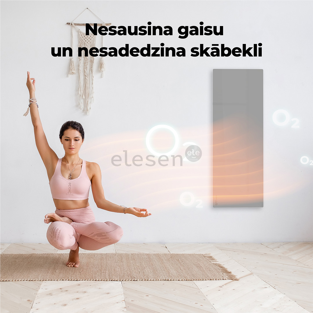 Aeno, 700+ W, pilkas - Šildytuvas