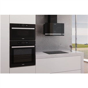 Whirlpool, 485 m³/h, width 60 cm, black - Cooker hood Item - WHVA62FLMK