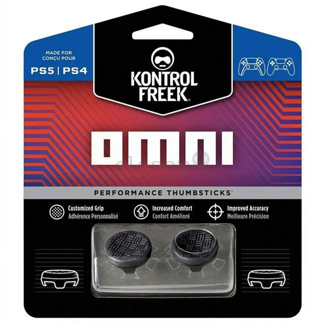 KontrolFreek Omni, PS4, PS5, 2 шт., черный - Накладки на стики Товар - BLA-8700-PS5