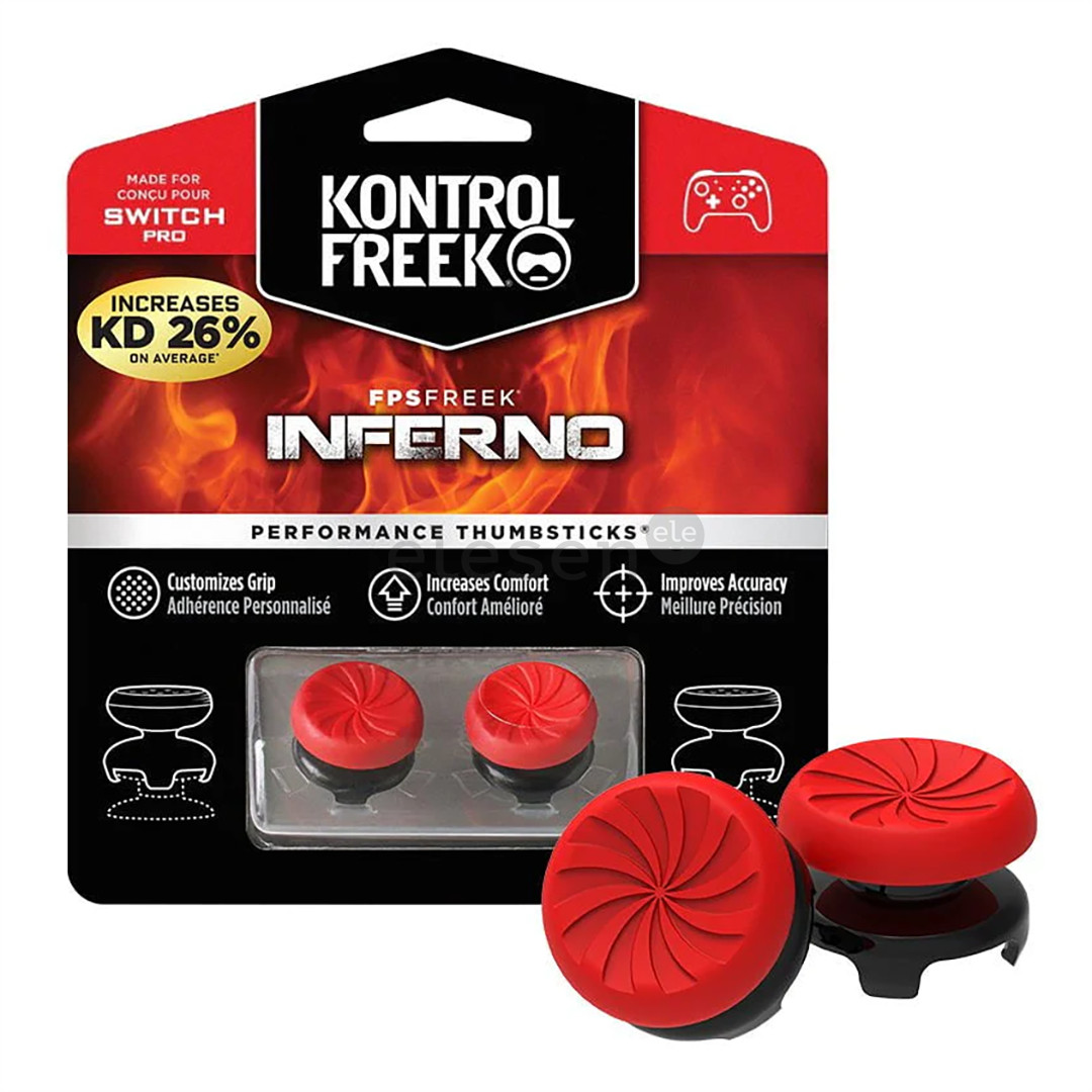 KontrolFreek FPS Freek Inferno, Nintendo Switch, 2 pcs - Thumbsticks cover Item - 2040-NP