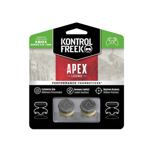 KontrolFreek Apex Legends, Xbox One/ Xbox Series X/S, 2 vnt., gray -  Priedas pulteliui Prekė - 2503-XBX 2503-XBX