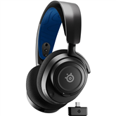 SteelSeries Arctis Nova 7P Wireless, PlayStation 5, black - Belaidės ausinės Prekė - 61559