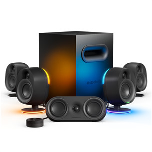 SteelSeries Arena 9, 5.1, black - Garso kolonėlės Prekė - 61549 61549