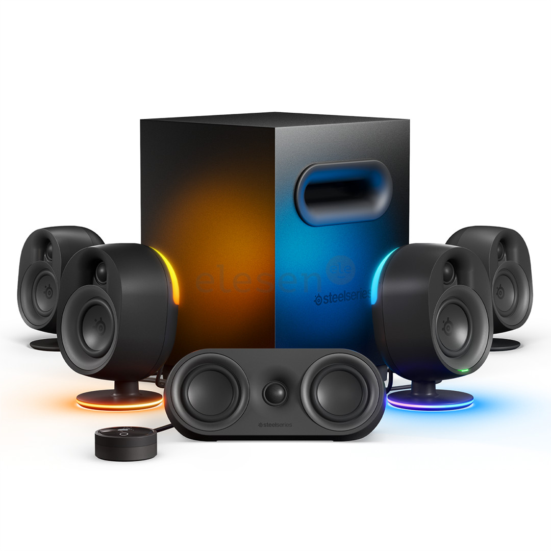 SteelSeries Arena 9, 5.1, black - PC speakers Item - 61549