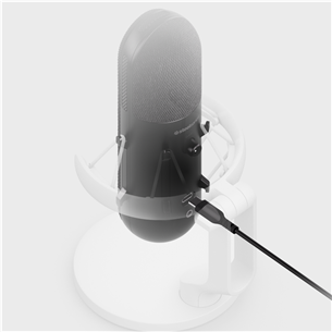 SteelSeries Alias, USB-C, black - Mikrofonas Prekė - 61601