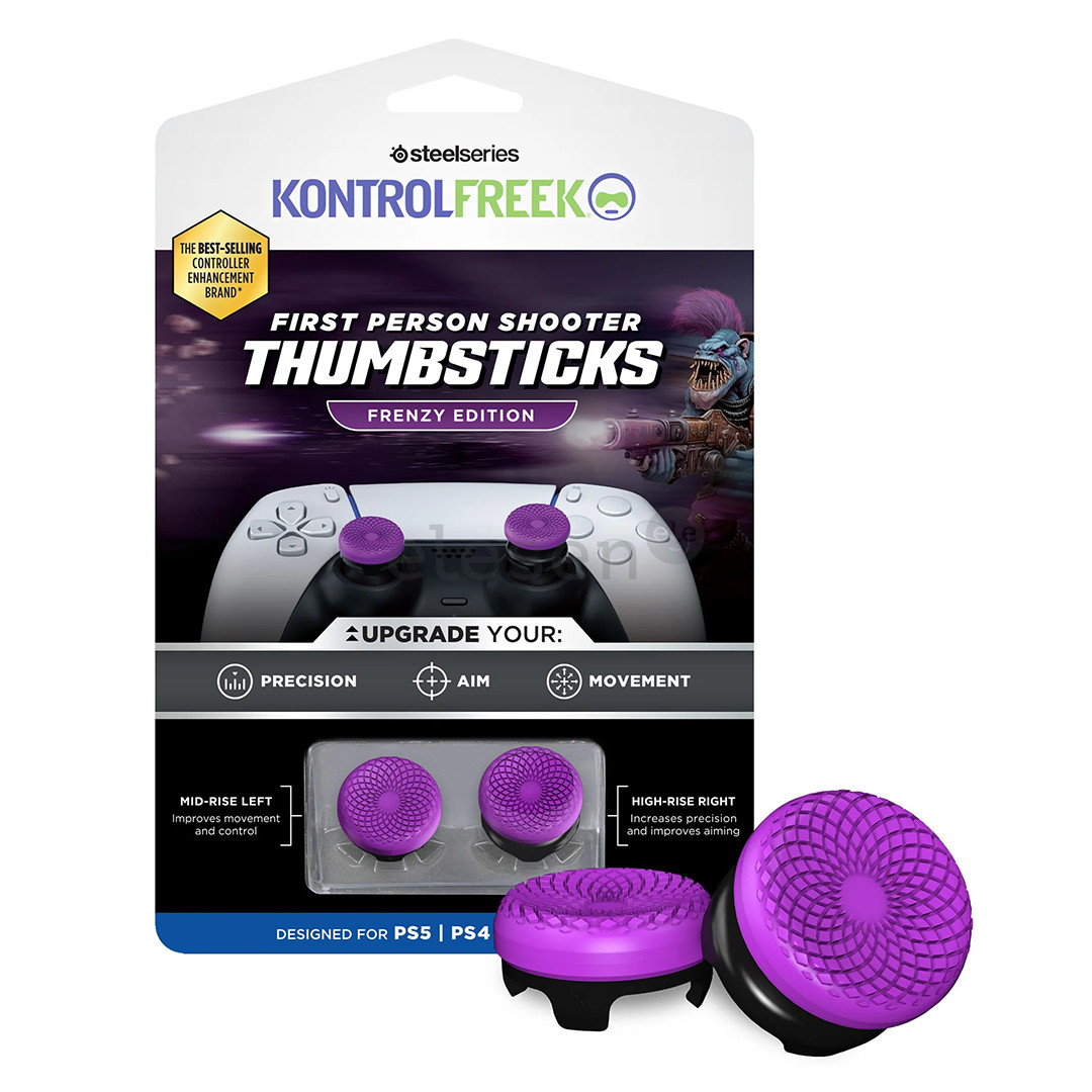 KontrolFreek Frenzy, PS4, PS5, 2 pcs - Thumbstick cover Item - 6100-PS5