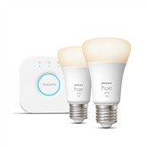 Philips Hue Starter Kit, Bridge, 2x E27, white - Smart light starter kit Item - 929002469201