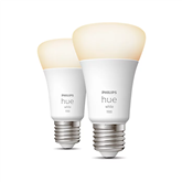 Philips Hue White 1100, E27, white, 2 vnt. - Išmaniosios lemputės