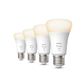 Philips Hue White, E27, white, 4 vnt. - Išmaniosios lemputės Prekė - 929001821625
