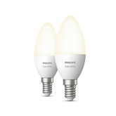 Philips Hue White, E14, soft warm, 2 vnt. - Išmaniosios lemputės Prekė - 929003021102