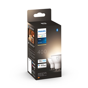Philips Hue White, GU10, soft warm, 2 pcs - Smart light Item - 929001953508