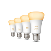 Philips Hue White Ambiance 800, E27, white, 4 vnt. - Išmaniosios lemputės Prekė - 929002489804