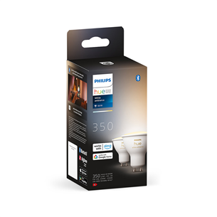 Philips Hue White Ambiance, GU10, white, 2 pcs - Smart light Item - 929001953310