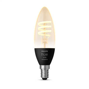 Philips Hue White Ambiance, E14, filament, white - Išmanioji lemputė Prekė - 929003145201 929003145201