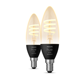 Philips Hue White Ambiance, E14, filament, white, 2 vnt. - Išmanioji lemputė Prekė - 929003145202