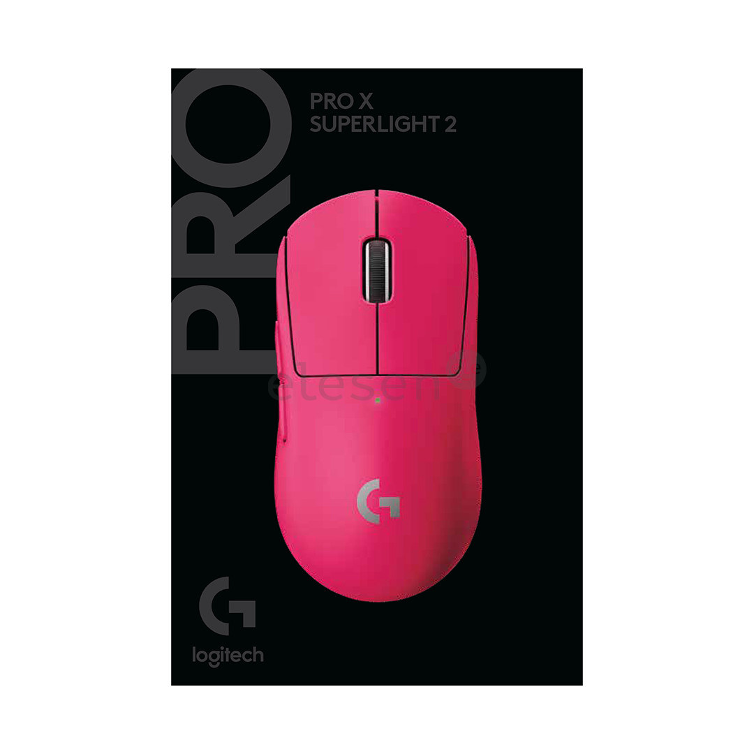 Logitech G PRO X Superlight 2, pink - Wireless mouse