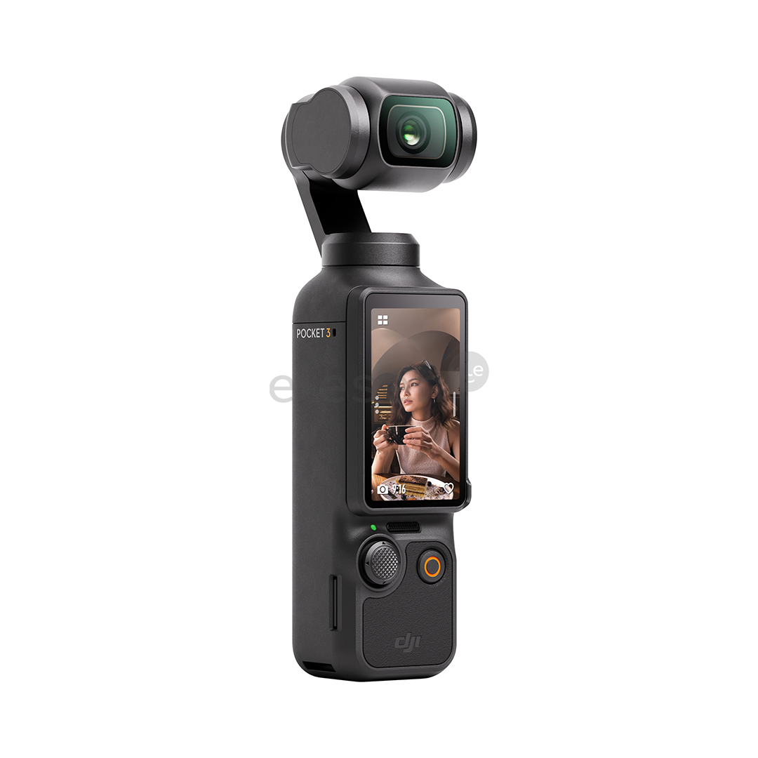 DJI Osmo Pocket 3, gimbal, juoda - Kamera