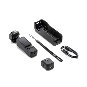 DJI Osmo Pocket 3, gimbal, juoda - Kamera