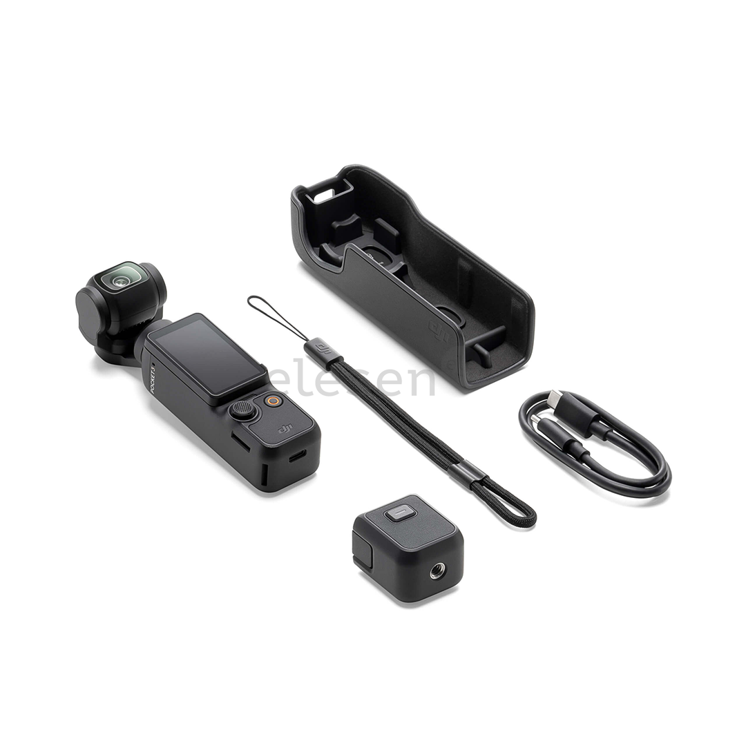 DJI Osmo Pocket 3, gimbal, juoda - Kamera