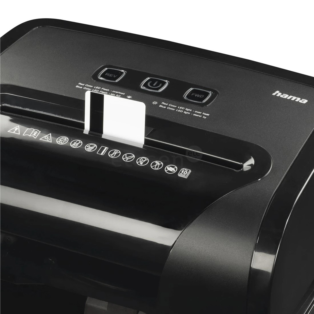 Hama Premium M10+, 20 L, black - Shredder
