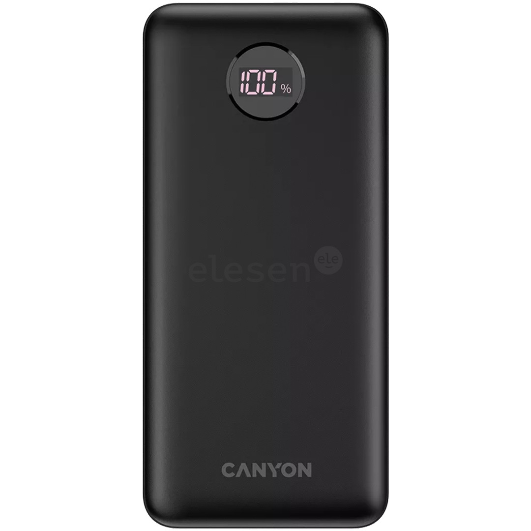 Canyon PB-2002, 20000 mAh, black - Išorinė baterija