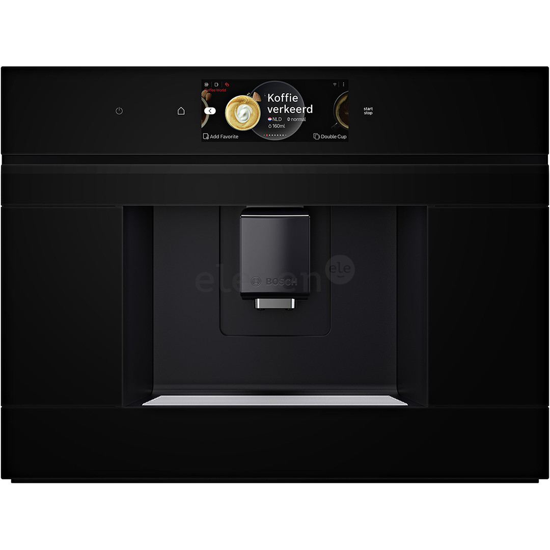 Bosch, Series 8, black - Built-in espresso machine
