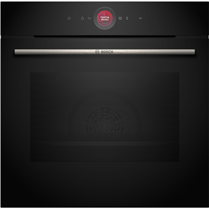 Bosch, Series 8, pirolizė, 71 L, juoda - Orkaitė Prekė - HBG7742B1S HBG7742B1S
