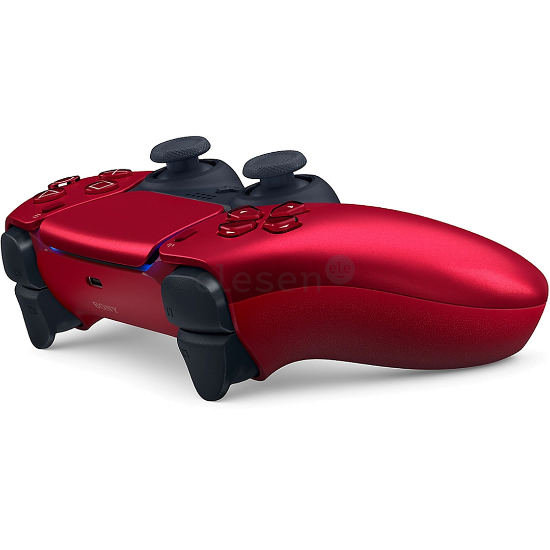 Sony DualSense, PlayStation 5, raudonas - Belaidis žaidimų pultelis