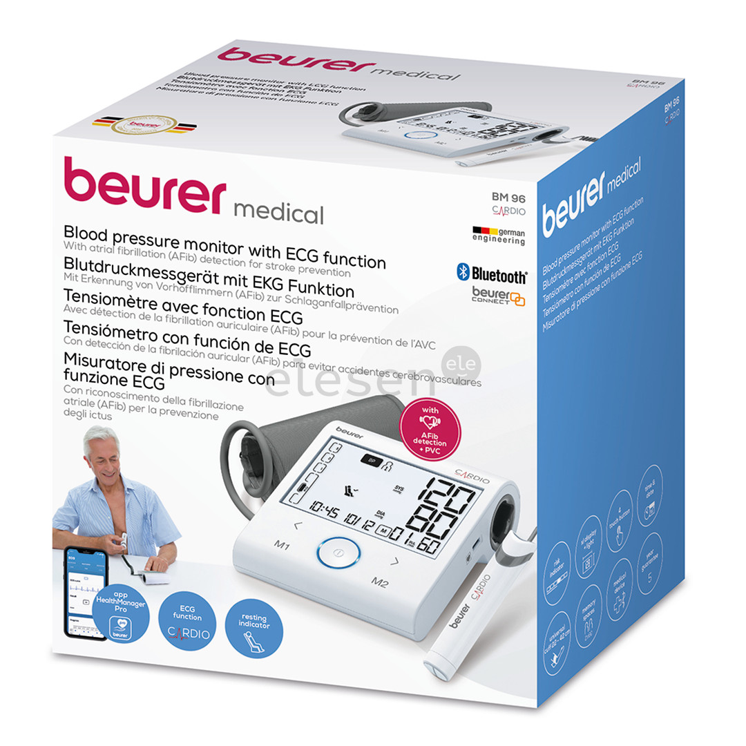Beurer, ECG, white - Kraujospūdžio matuoklis Prekė - BM96
