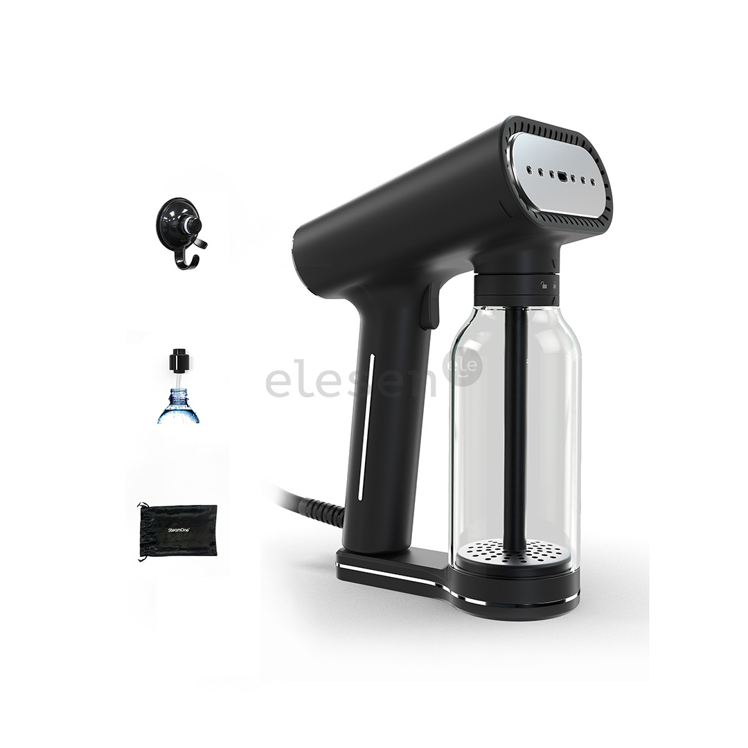 SteamOne, 2000 W, juodas - Garinis lygintuvas