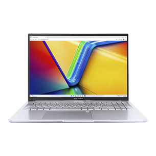 ASUS VivoBook 16, WUXGA, Ryzen 7, 16 GB, 512 GB, ENG, silver - Nešiojamas kompiuteris Prekė - M1605YA-MB242W