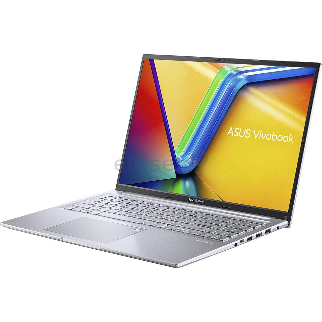 ASUS VivoBook 16, WUXGA, Ryzen 7, 16 GB, 512 GB, ENG, silver - Nešiojamas kompiuteris Prekė - M1605YA-MB242W