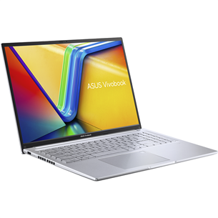 ASUS VivoBook 16, WUXGA, Ryzen 7, 16 GB, 512 GB, ENG, silver - Nešiojamas kompiuteris Prekė - M1605YA-MB242W