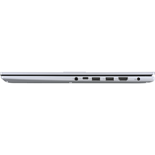 ASUS VivoBook 16, WUXGA, Ryzen 7, 16 GB, 512 GB, ENG, silver - Nešiojamas kompiuteris Prekė - M1605YA-MB242W