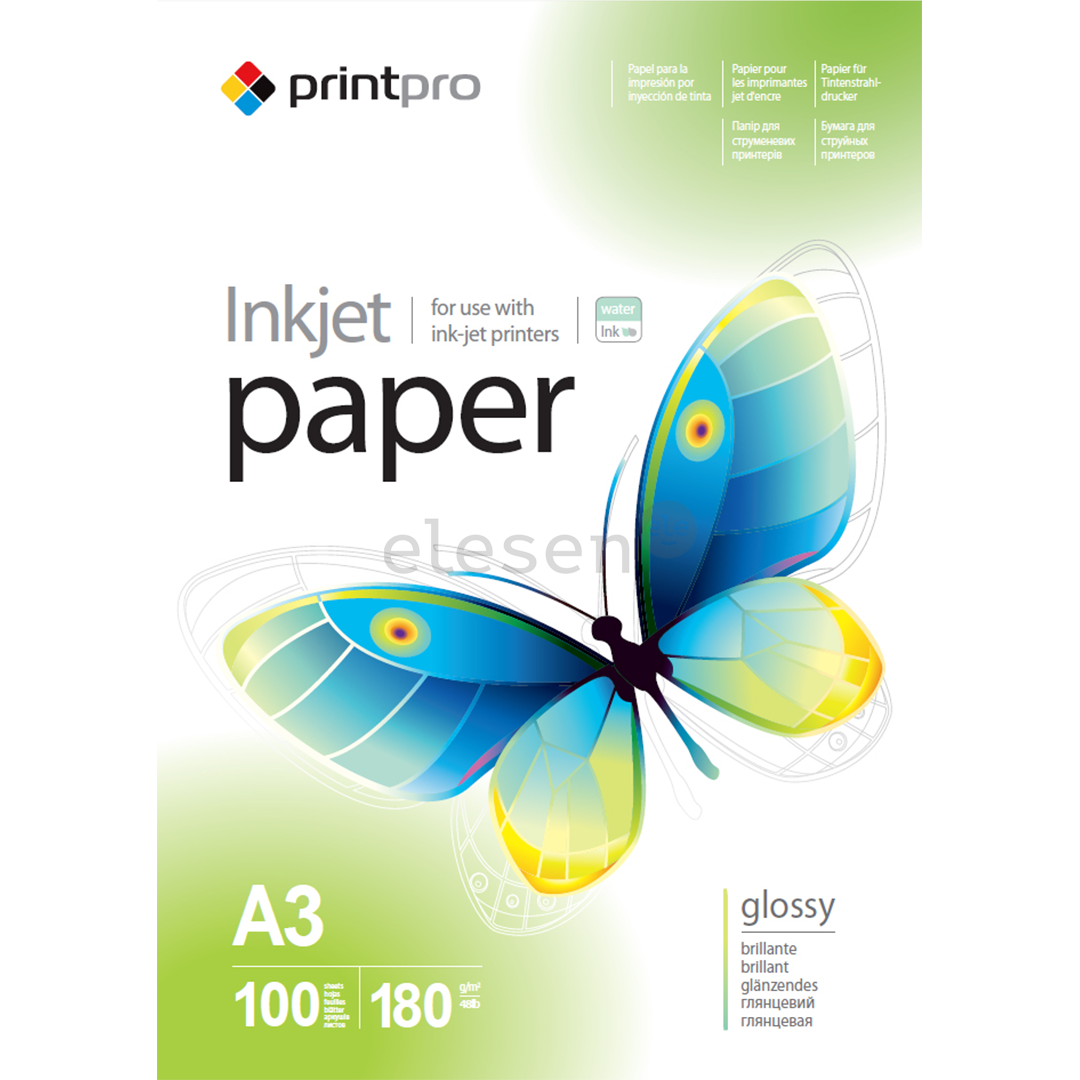 ColorWay High Glossy, A3, 180 g/m², 100 lapų - Foto popierius Prekė - PGE180100A3