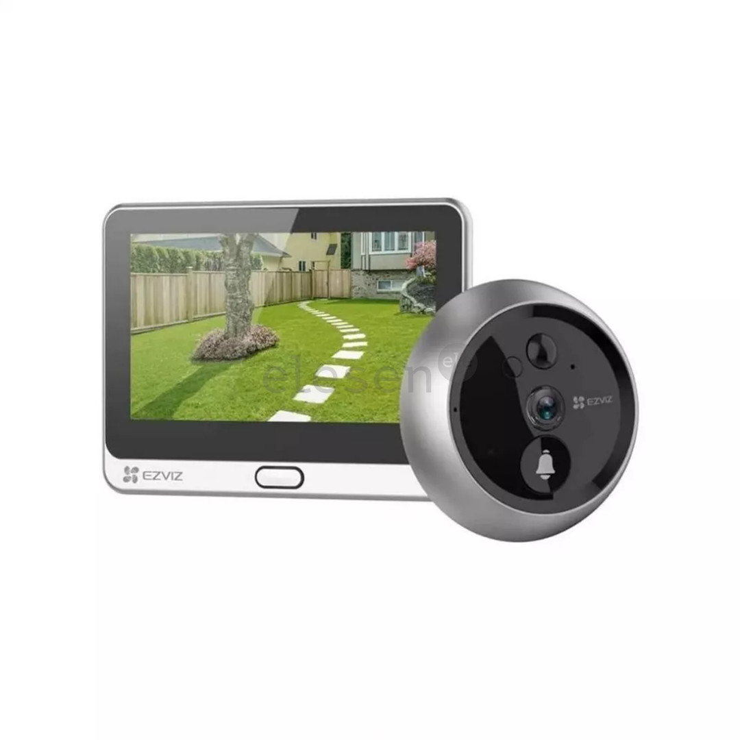 EZVIZ DP2, gray - Wireless video doorbell kit