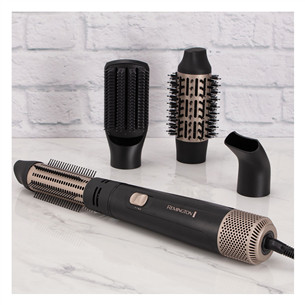 Remington Blow Dry and Style Caring, 1000 Вт, черный/золотистый - Фен-щетка Товар - AS7500