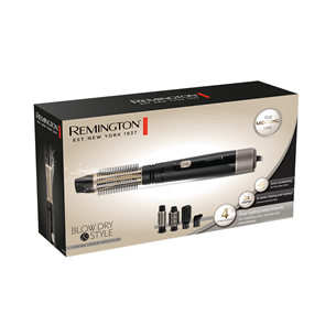 Remington Blow Dry and Style Caring, 1000 W, black/gold - Plaukų formavimo šukos Prekė - AS7500