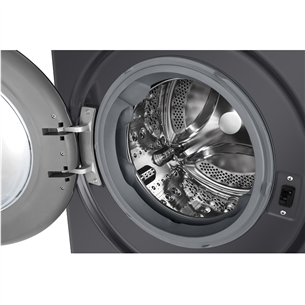 LG, 10 kg / 6 kg, depth 56,5 cm, 1400 rpm, black - Skalbimo mašina - džiovyklė Prekė - F4DR510S2M.AMBQPMR