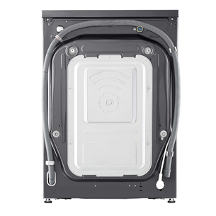 LG, 10 kg / 6 kg, depth 56,5 cm, 1400 rpm, black - Skalbimo mašina - džiovyklė Prekė - F4DR510S2M.AMBQPMR