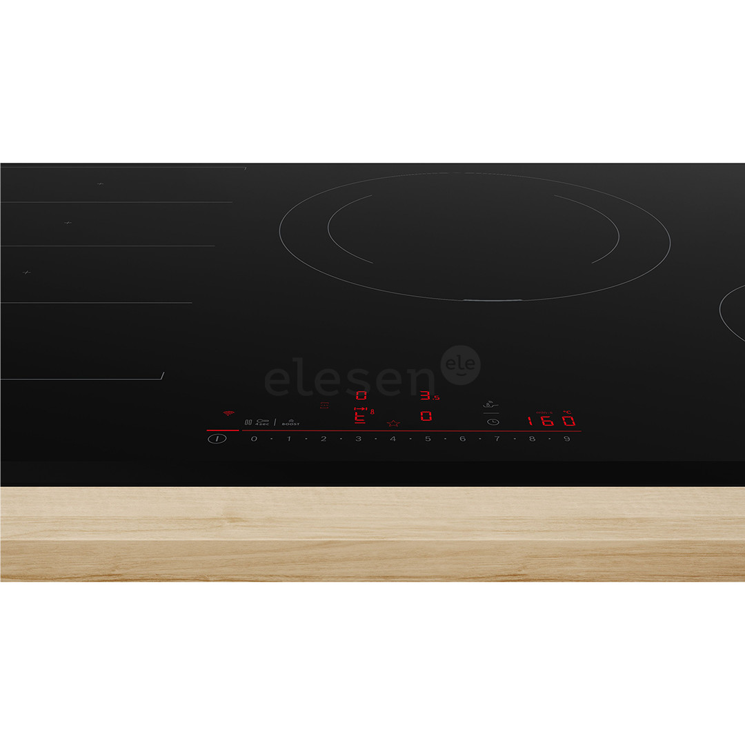 Bosch Series 6, ширина 80,2 см, без рамы, черный - Интегрируемая индукционная варочная панель
