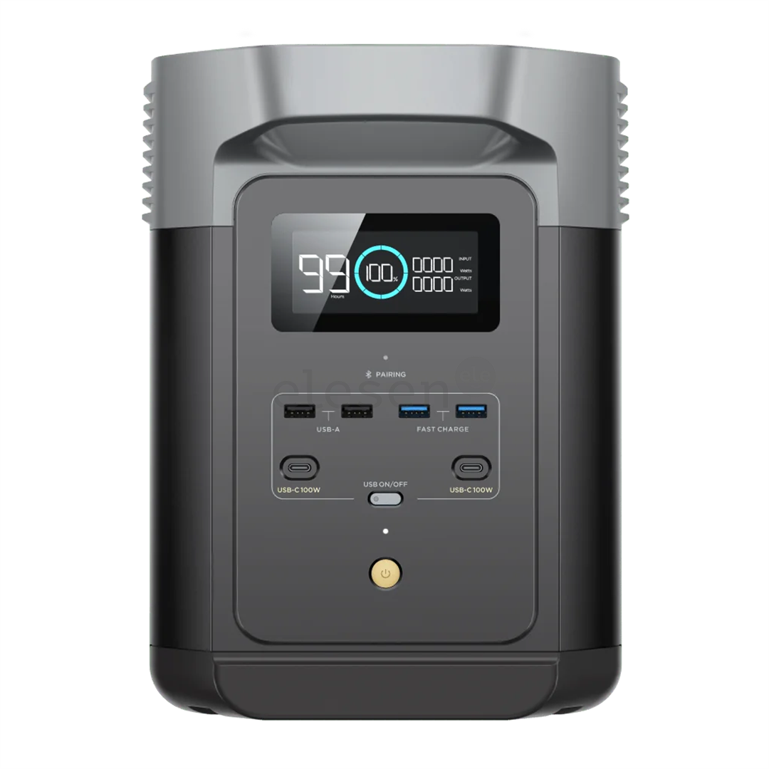 EcoFlow DELTA 2 1024 Wh - Nešiojamas maitinimo šaltinis / išorinė baterija