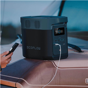 EcoFlow DELTA 2 1024 Wh - Nešiojamas maitinimo šaltinis / išorinė baterija