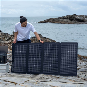 EcoFlow Bifacial Portable Solar Panel, 220 W - Saulės baterija Prekė - 5006501007