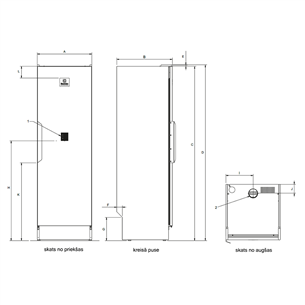Electrolux Professional, 4 kg, white - Drying Cabinet Item - 988704014