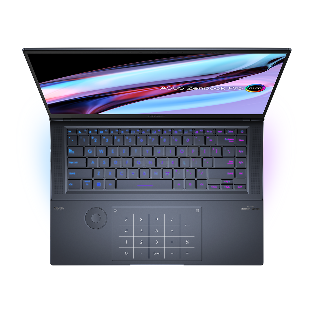 ASUS Zenbook Pro 16X OLED, 16'', 3,2K, i9, 32 GB, 2 TB, RTX 4070, touch, ENG - Notebook Item - BX7602VI-ME096W