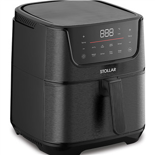 Stollar the Smart Air Fry, 7 L, 1800 W, juoda - Karšto oro gruzdintuvė