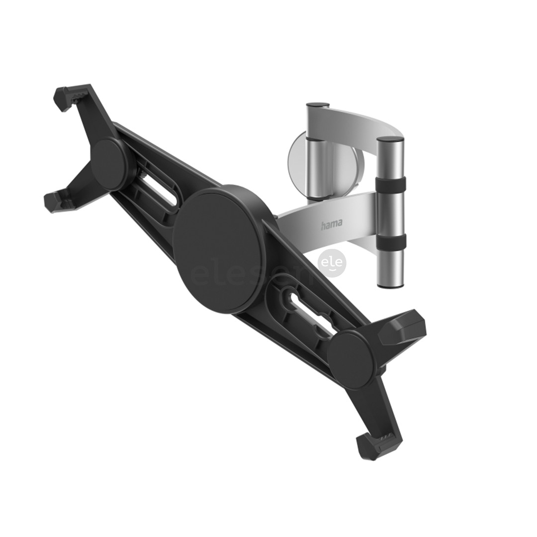 Hama Wall Holder for Tablets, 7"—11", juodas/sidabro spalvos - Sieninis laikiklis