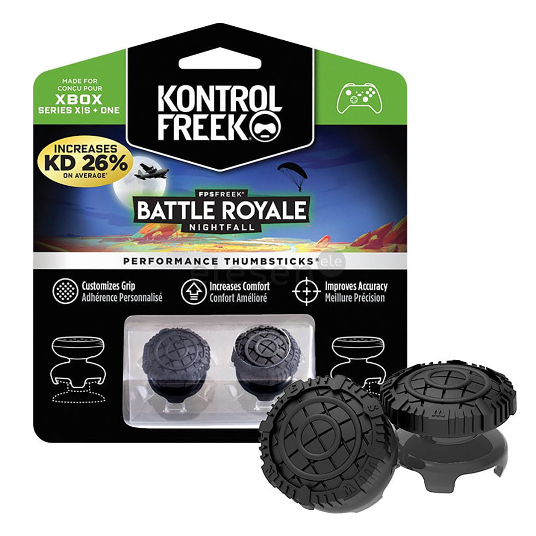 KontrolFreek FPS Freek Battle Royale, Xbox One / Series X/S, 2 pcs, black - Thumbstick covers Item - 2345-XBX